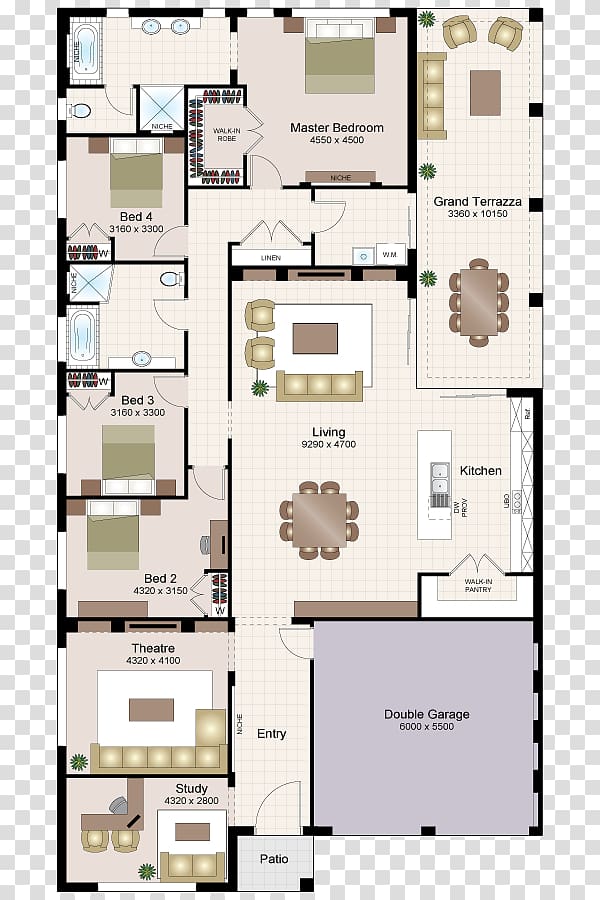 Floor plan Beechwood Homes Interior Design Services, furniture floor plan transparent background PNG clipart