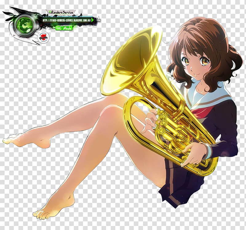 Sound! Euphonium Anime Kyoto Animation Music, Anime transparent background PNG clipart