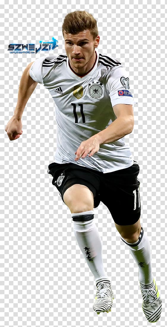 Timo Werner Soccer player Germany national football team Jersey, others transparent background PNG clipart