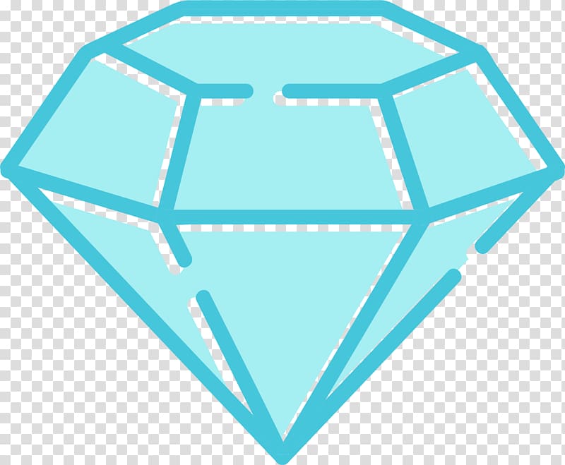 Diamond Gemstone , Azure gem transparent background PNG clipart