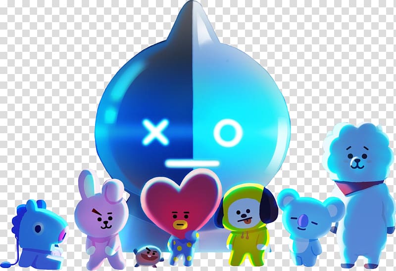 BTS Line Friends Character K-pop, line transparent background PNG clipart