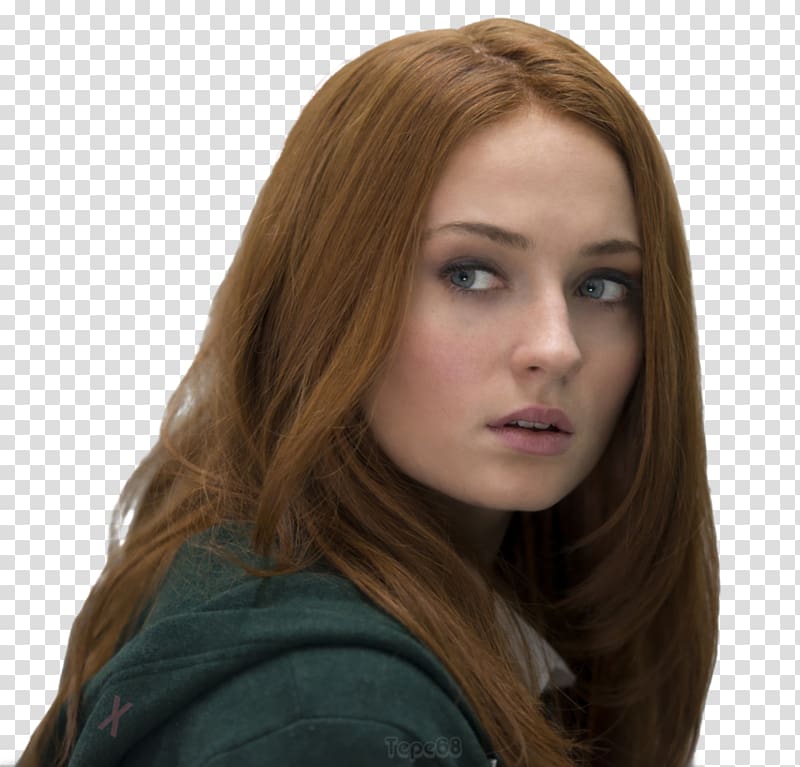 Sophia Turner Jean Grey Game of Thrones Sansa Stark Actor, sophie turner transparent background PNG clipart
