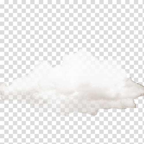 White Black Pattern, White clouds Figure II transparent background PNG clipart
