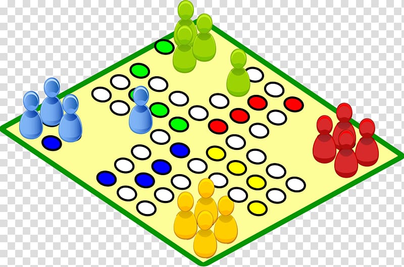 playing board games clip art