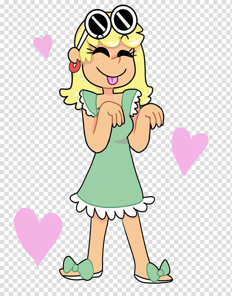 Leni Loud Luna Loud Character , house love transparent background PNG clipart