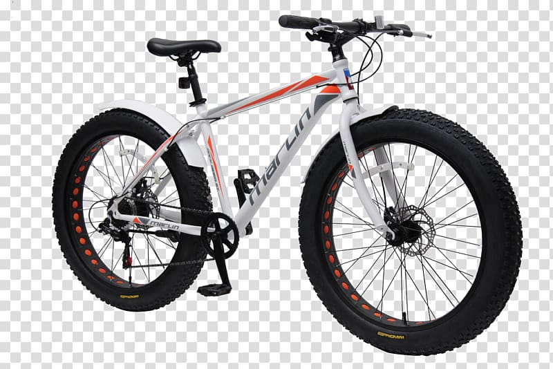 Mountain bike Bicycle Frames Fatbike Electric bicycle, bike Tyre transparent background PNG clipart