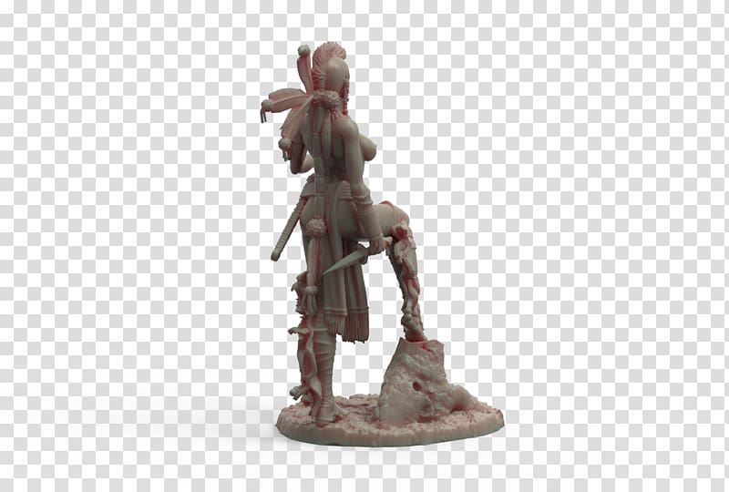 Figurine Miniature figure Toy soldier Sculpture Bordeaux, woman warrior transparent background PNG clipart