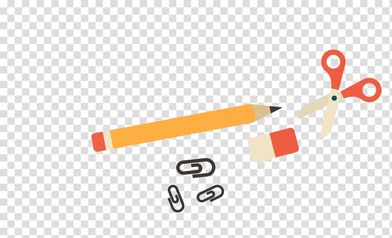 Cartoon Pencil, Cartoon pencil eraser transparent background PNG clipart