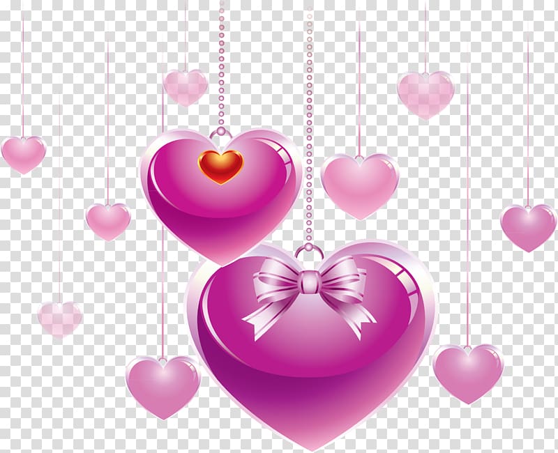 Heart Love Valentine\'s Day Animation, beautiful heart transparent background PNG clipart