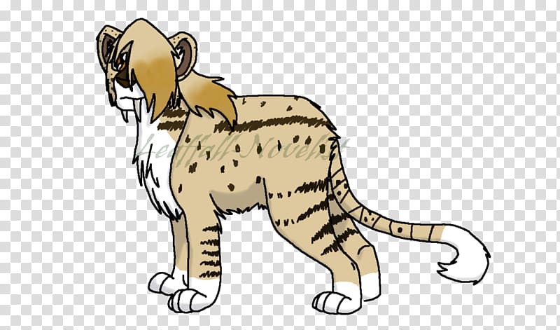 Cat Tiger Cheetah Line art , Take Care transparent background PNG clipart