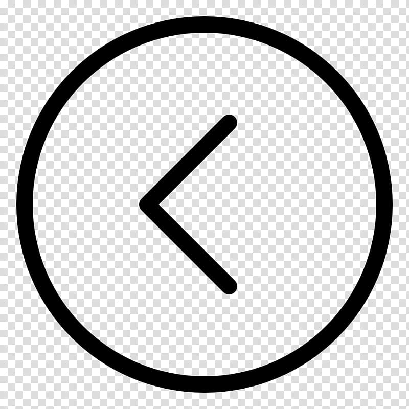 Computer Icons Arrow Symbol , left arrow transparent background PNG clipart
