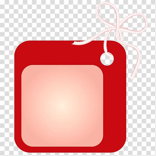 Computer Icons Label Red , tags transparent background PNG clipart