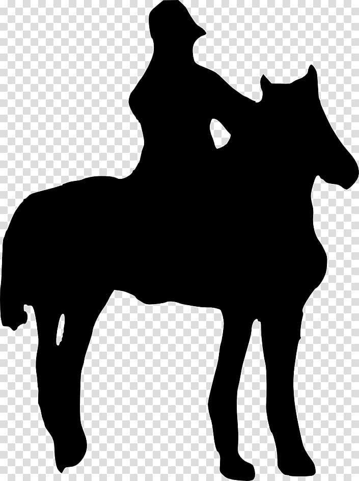 Silhouette Horse Pony , horse riding transparent background PNG clipart