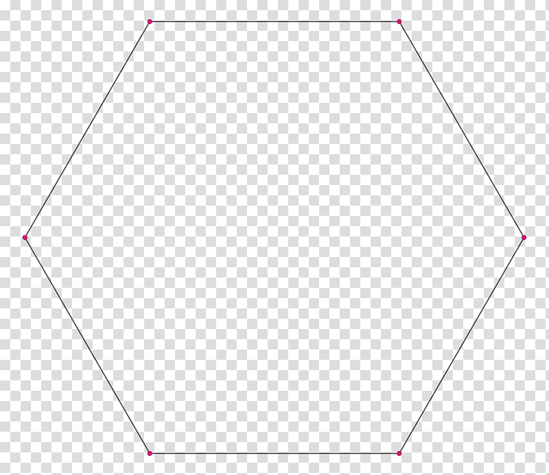 Hexagon Regular polygon Angle Geometry, polygon transparent background PNG clipart