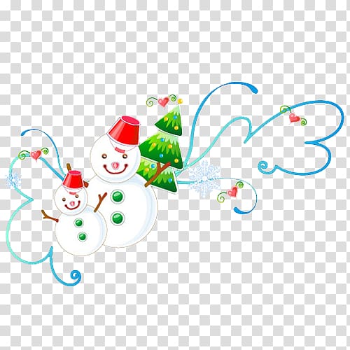 Christmas tree Snowman , Christmas snowman transparent background PNG clipart