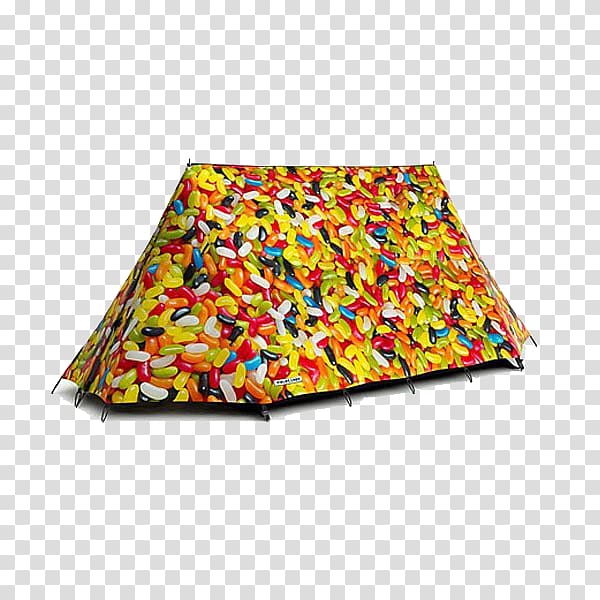 Tent Camping Campsite Candy Child, Yellow wave tents transparent background PNG clipart