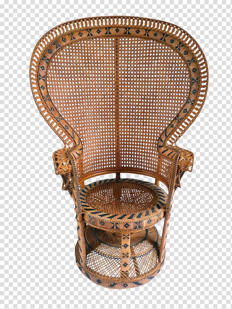 Chair Table Furniture Interior Design Services Peafowl, noble wicker chair transparent background PNG clipart