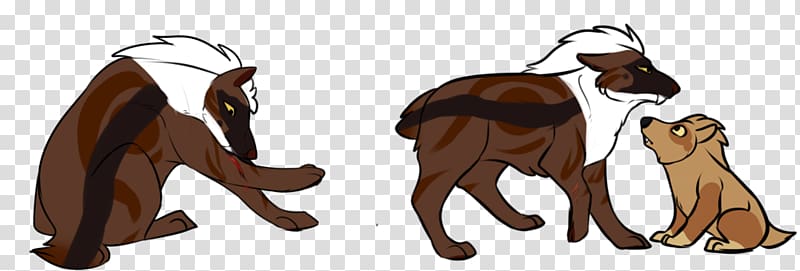 Dog Lion Big cat Mammal, broken leg transparent background PNG clipart