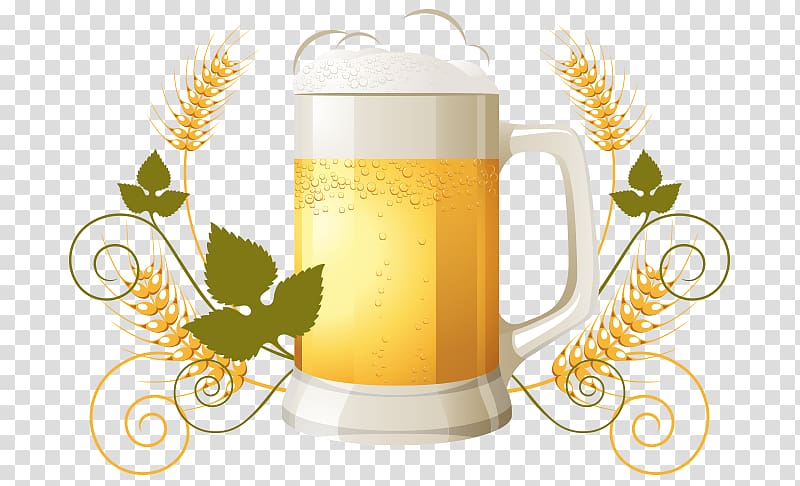 Draught beer Beer glassware Bottle, European-style beer transparent background PNG clipart