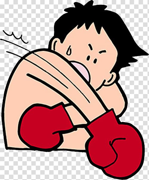 Boxing Cartoon Sport, Fight for honor transparent background PNG clipart