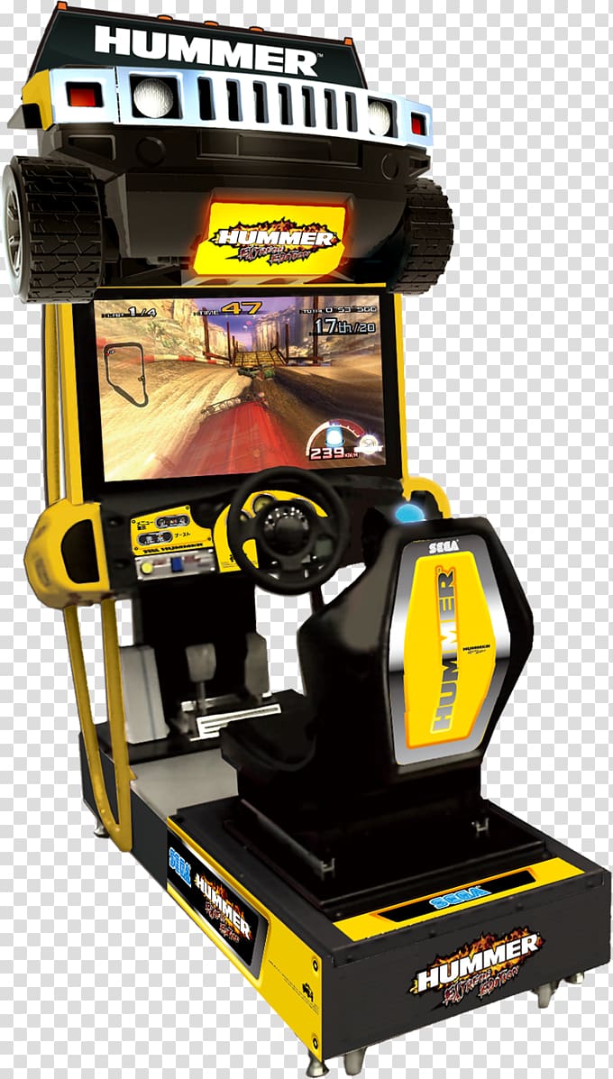 Hummer Sega Rally Championship Out Run Daytona USA Arcade game, hummer transparent background PNG clipart