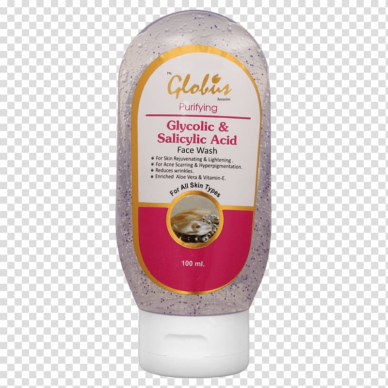 Cleanser Glycolic acid Alpha hydroxy acid Salicylic acid Exfoliation, facewash transparent background PNG clipart