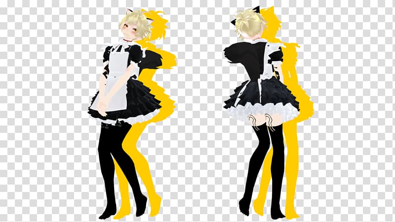 French maid, maid transparent background PNG clipart