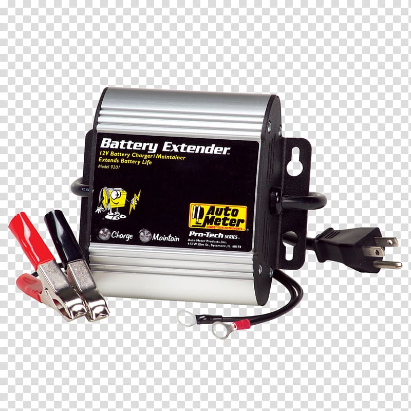 Battery charger Car Auto Meter Products, Inc. Automotive battery, automotive battery transparent background PNG clipart