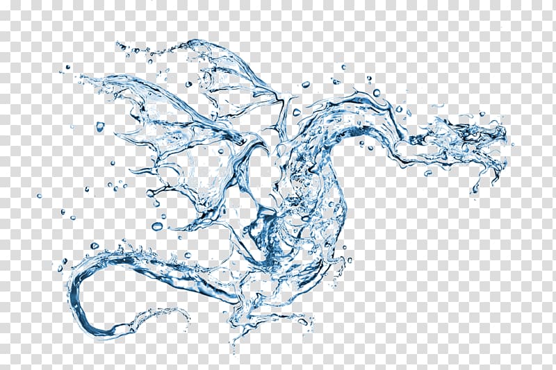 Dragon Water , Chinese dragon transparent background PNG clipart