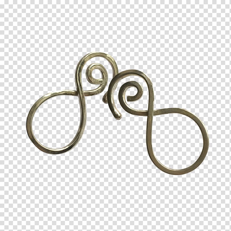 Sterling silver Earring Jewellery, Georg Jensen transparent background PNG clipart