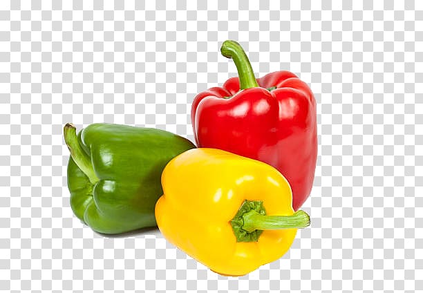 Bell pepper Vegetarian cuisine Chili pepper Stuffed peppers Vegetable, vegetable transparent background PNG clipart