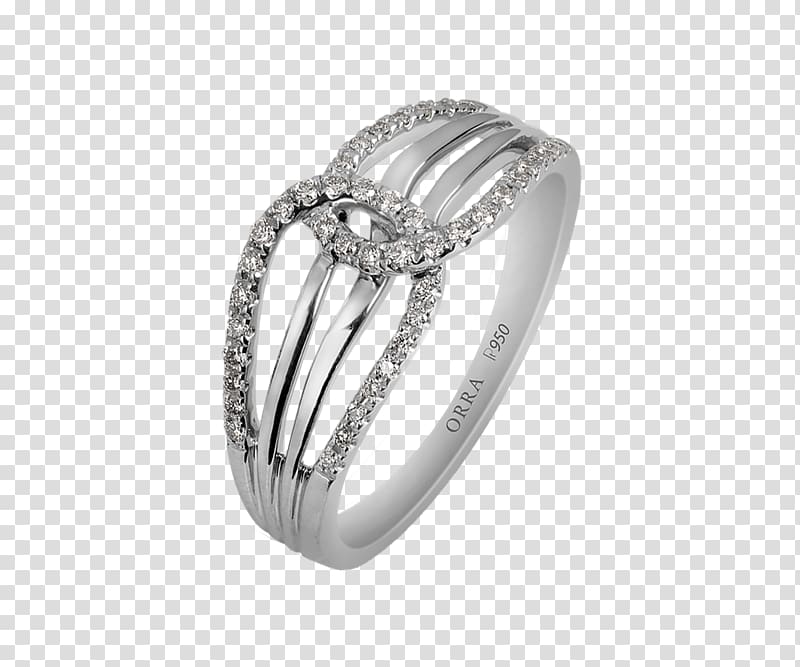 Wedding ring Orra Jewellery Diamond, platinum platinum ring transparent background PNG clipart
