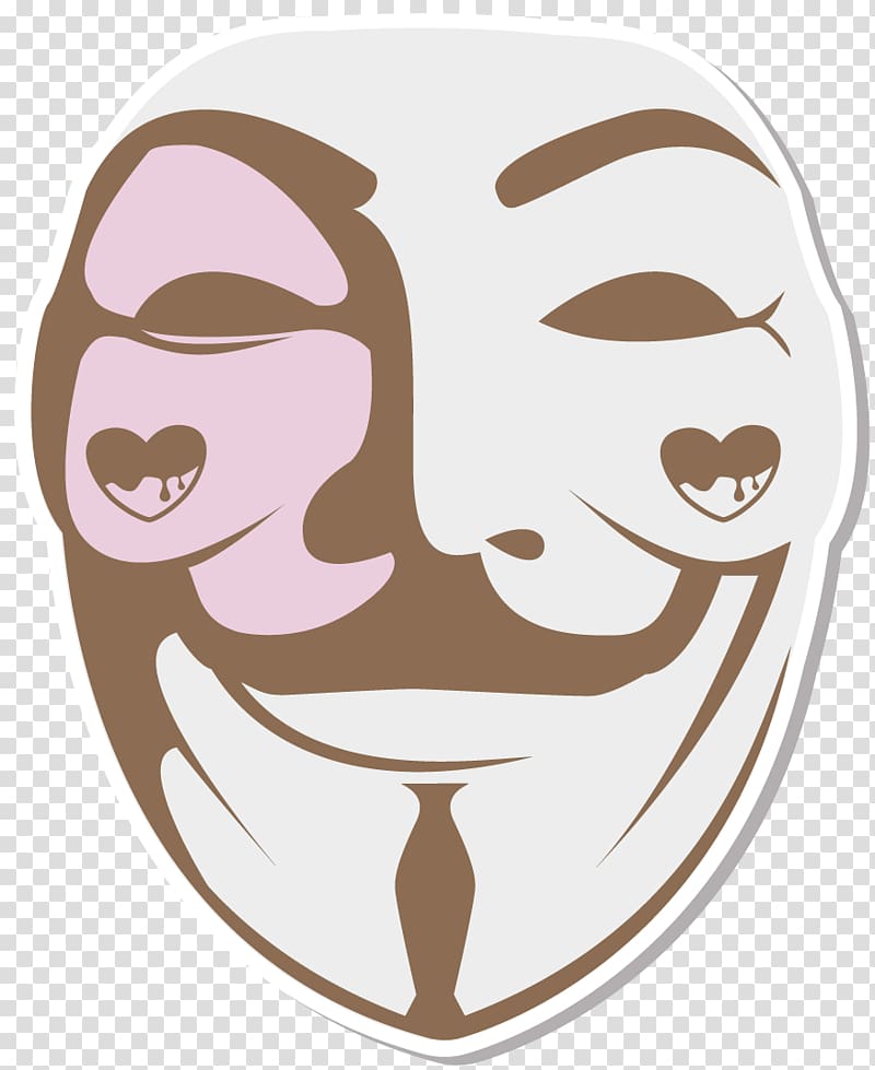 V for Vendetta Guy Fawkes mask Stencil Drawing, v for vendetta transparent background PNG clipart