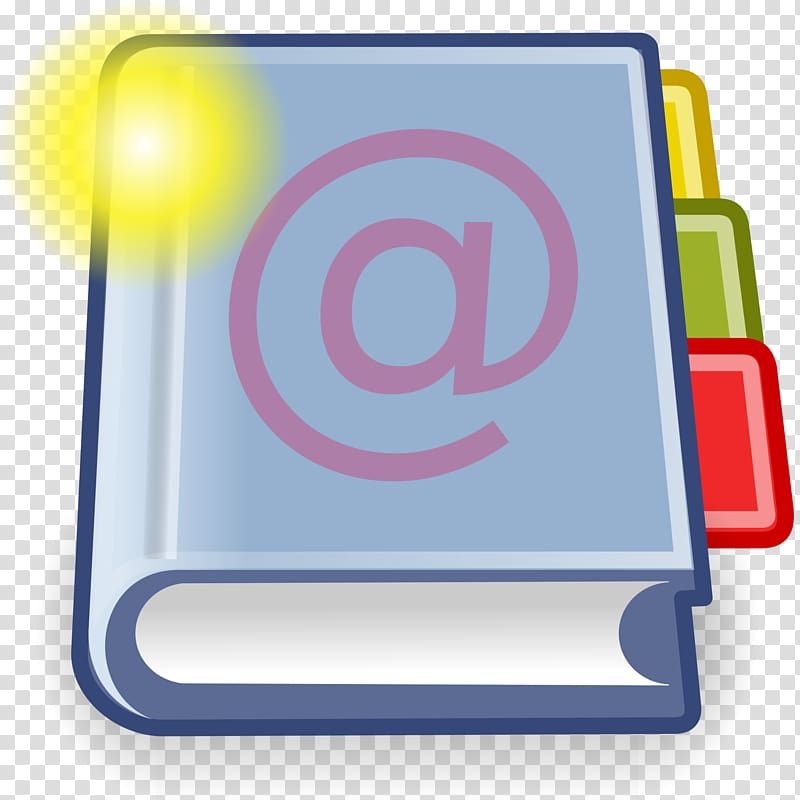 Address book Computer Icons Telephone directory , book transparent background PNG clipart