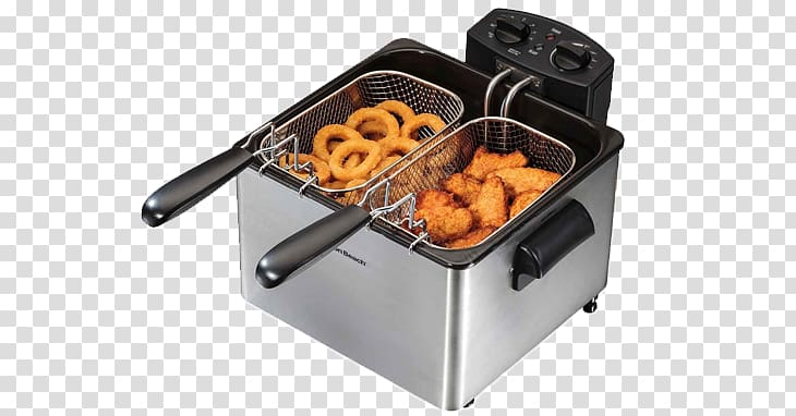 Deep Fryers Hamilton Beach Professional-Style Deep Fryer Deep frying Hamilton Beach Brands Food, cooking transparent background PNG clipart