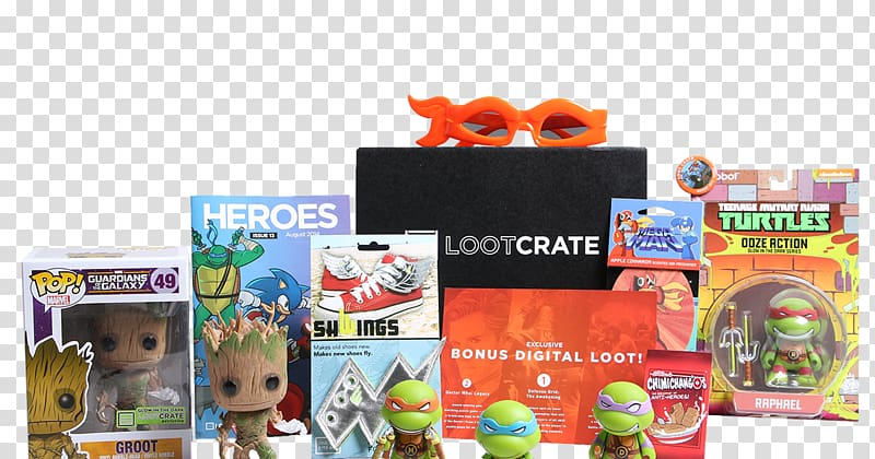 Subscription business model Loot Crate Subscription box, box transparent background PNG clipart