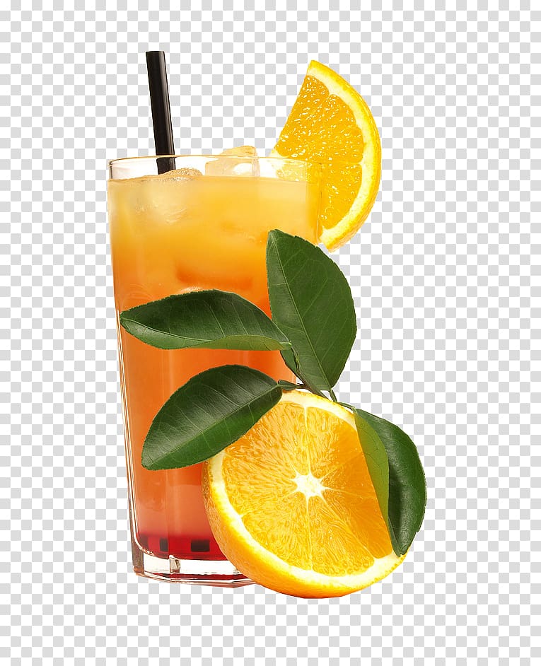 Tequila Sunrise Cocktail Soft drink Juice Margarita, Freshly squeezed orange juice transparent background PNG clipart