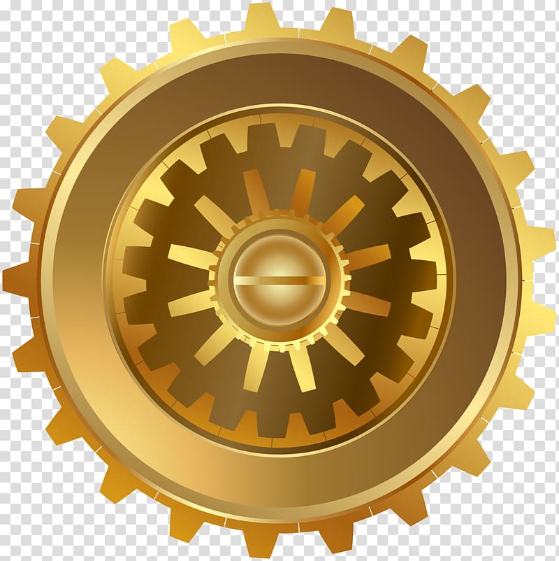 Gear Steampunk , gears transparent background PNG clipart