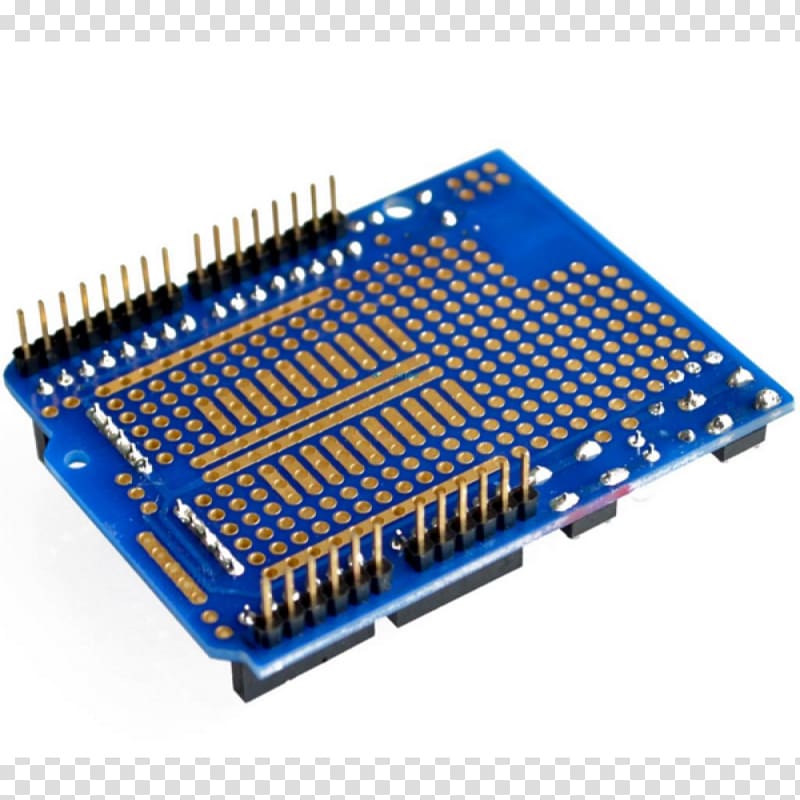 Microcontroller Hardware Programmer Breadboard Arduino Prototype, Shield arduino transparent background PNG clipart