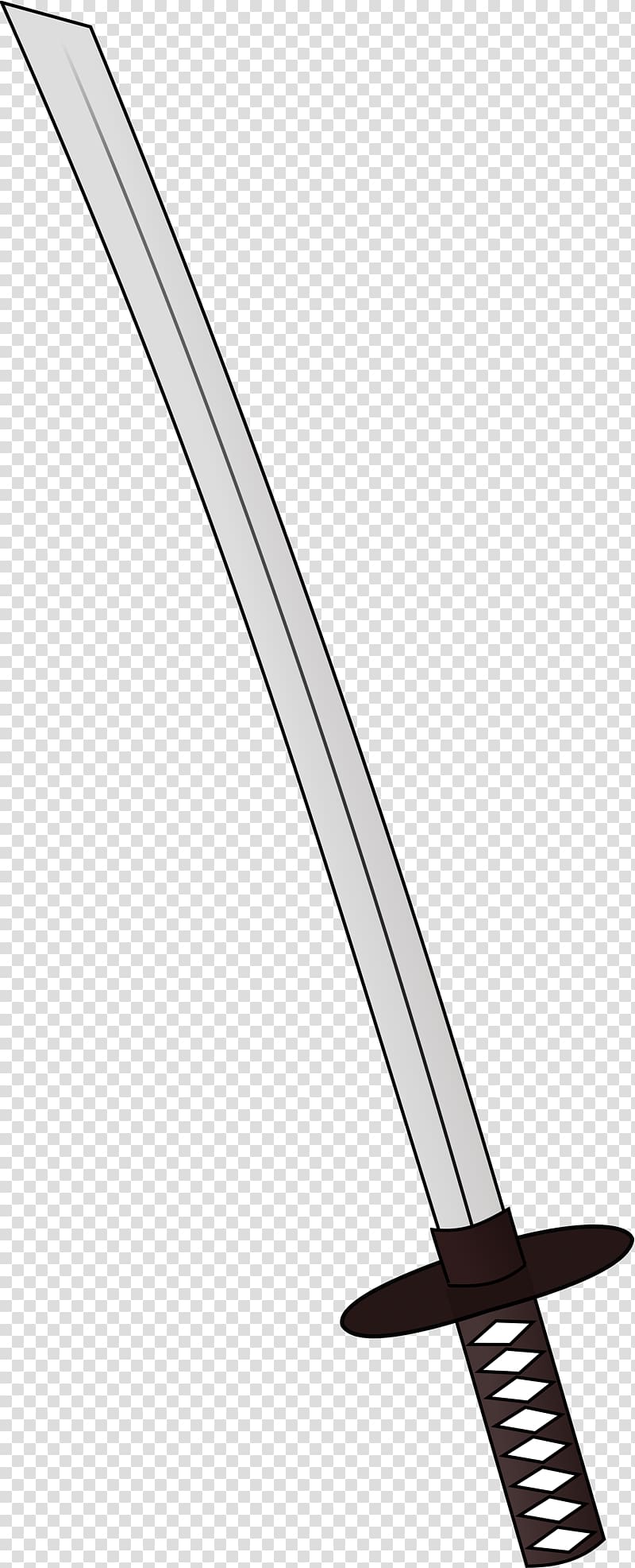 Katana transparent background PNG clipart