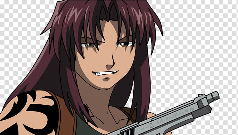 Black Lagoon Anime Desktop Wikia, others transparent background PNG clipart