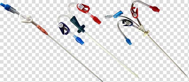 Dialysis catheter Hemodialysis Central venous catheter, others transparent background PNG clipart