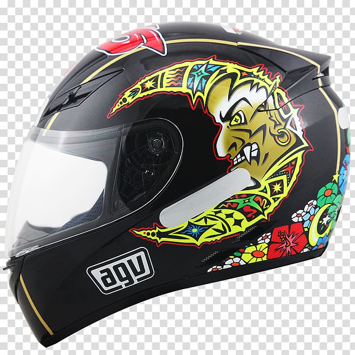 Motorcycle Helmets AGV MotoGP, motorcycle helmets transparent background PNG clipart