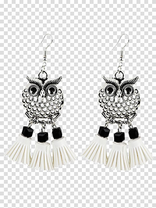 Earring T-shirt Jewellery Clothing Accessories Chain, hand-painted owl transparent background PNG clipart