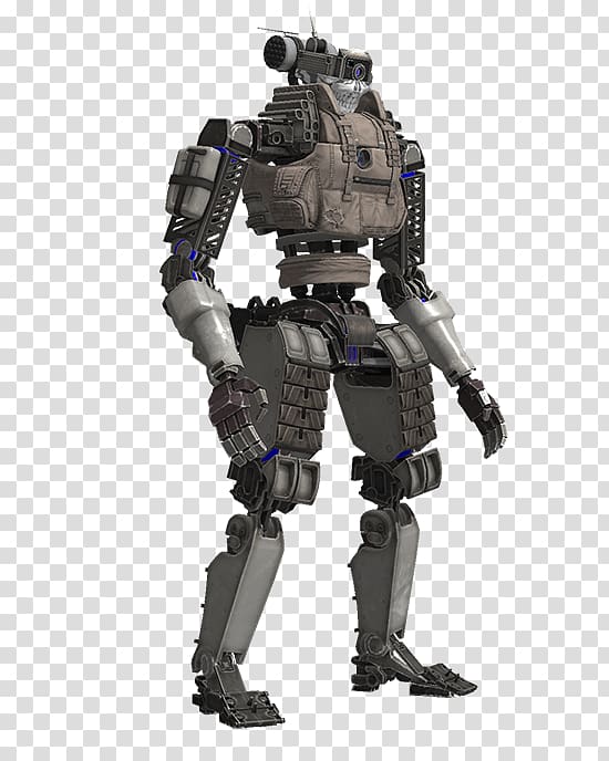 Figure Heads Military robot Square Enix Mecha, robot transparent background PNG clipart