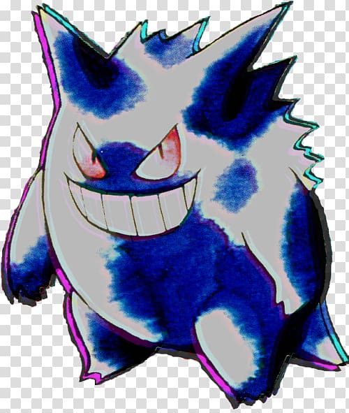 Pikachu Pokémon GO Gengar, vapor wave transparent background PNG clipart