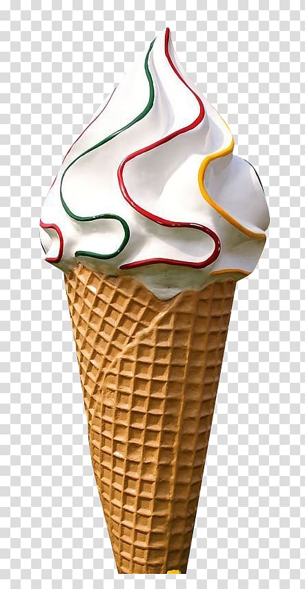 Ice cream cone Lollipop, Creative food pattern cartoon,Creative cones transparent background PNG clipart