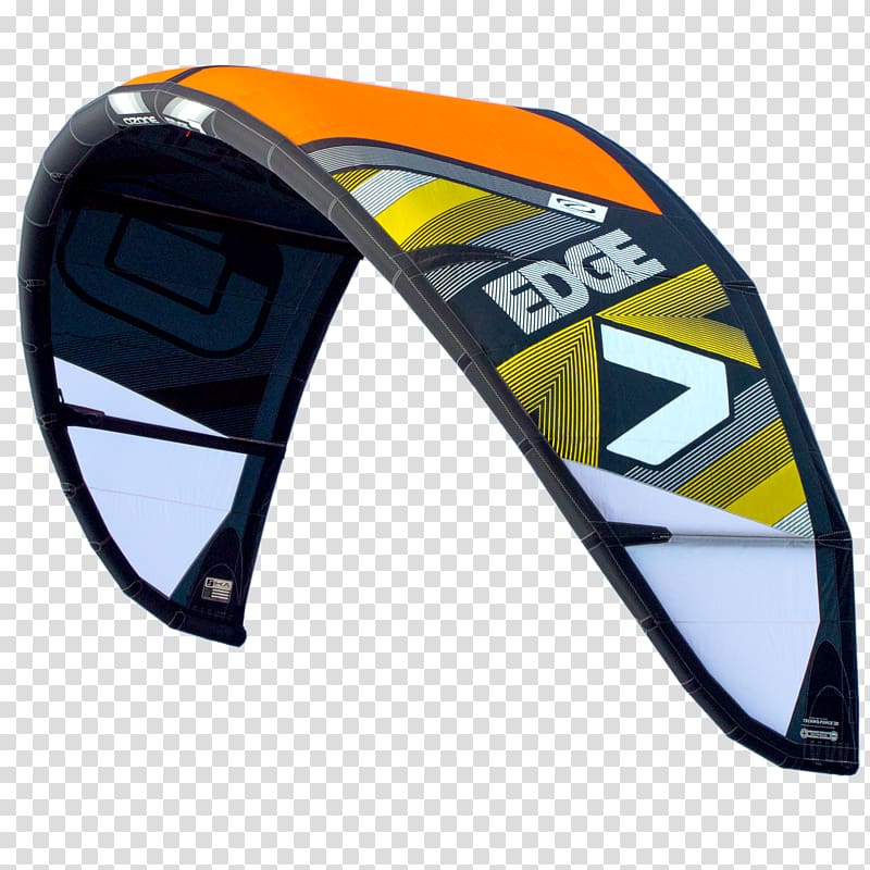 Kitesurfing Leading edge inflatable kite Extreme Kite Surfing 2015 Ford Edge, yellow kite transparent background PNG clipart