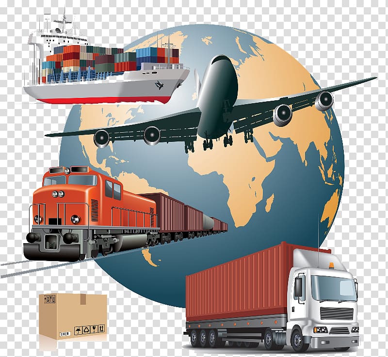 vehicle , Rail transport Cargo Logistics Freight transport, logistic transparent background PNG clipart