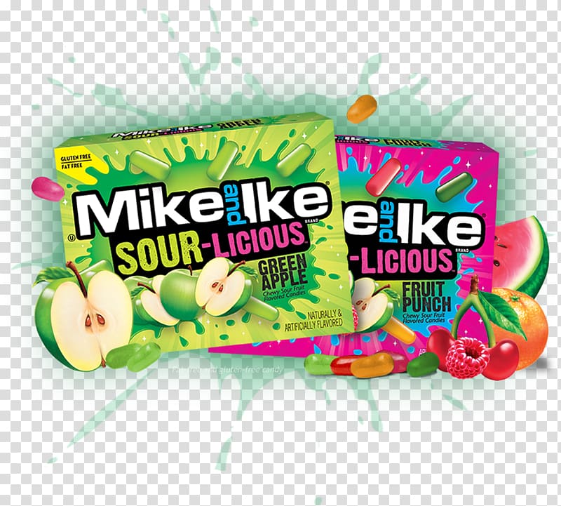 Mike and Ike Sour Candy Punch Brand, fruit punch transparent background PNG clipart
